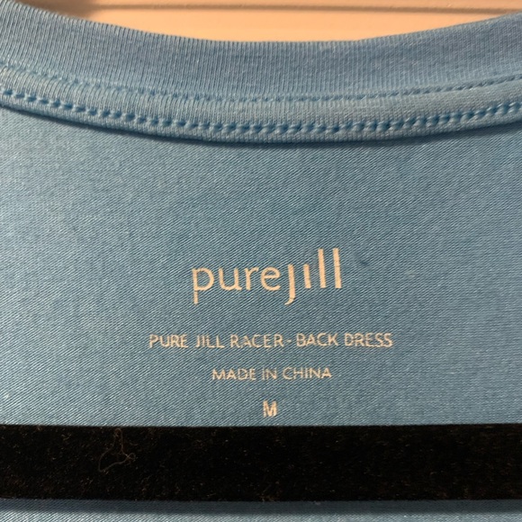 NWT Pure Jill Racer Back Stretch Dress Size Medium - Picture 2 of 7